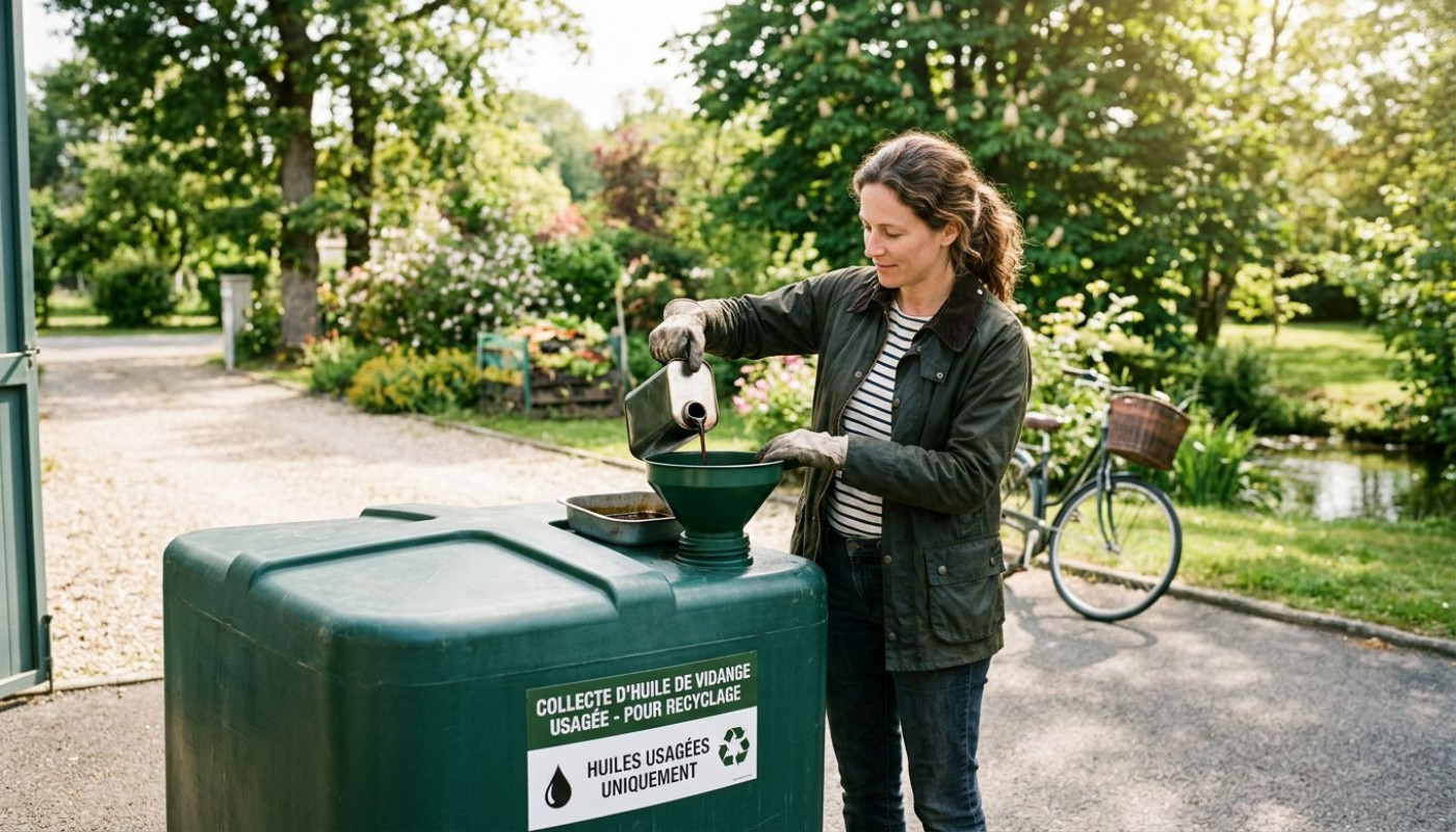 Les avantages environnementaux de l'utilisation d'une cuve à huile de vidange